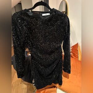 Mango sequin party dress